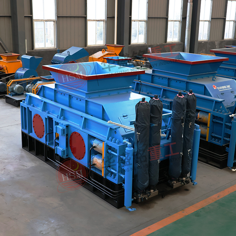 礦渣用600x400小型對(duì)輥破碎設(shè)備怎么樣？