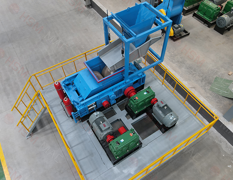 別再用錘破打煤矸石了！試試無易損件對輥制砂機(jī)