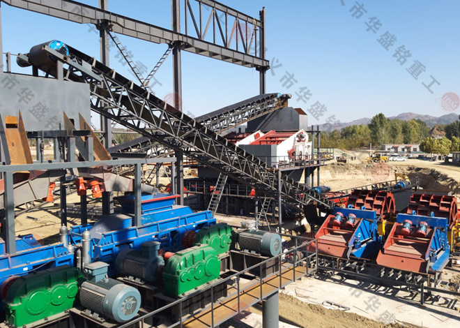 1510河卵石破碎制砂機發貨